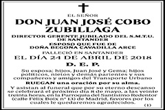 Juan José Cobo Zubillaga